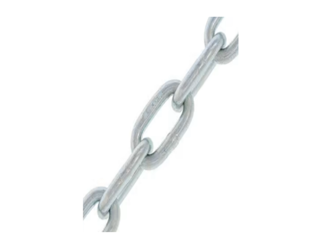 Grade 30 Proof Coil Chain - zinc plated